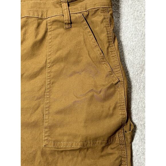 Lee Work wear Jeans Mens W36 L32 Carpenter Pants Brown Relaxed Straight Leg - Picture 12 of 16